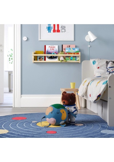 Ikea Aftonsparv Peluş Oyuncak 28 Cm Beyaz - Kahverengi - Mavi
