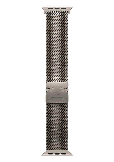 Apple Uyumlu Watch Band - Milano Loop - 49 Mm - Natürel - Küçük Boy - Teşhir