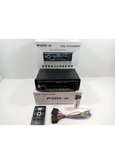 Teyp For-x Xq-700dsp 4x60w 8 Kanal 4 Amfi Çıkış Tesisat Teyb