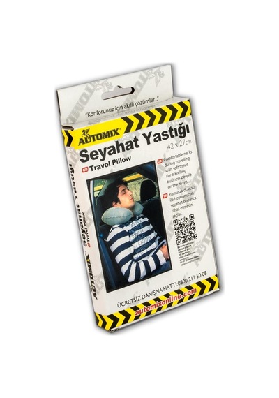 Seyahat Yastığı Ergonomik Boyun Destek Yastığı Araç, Uçak Ve Seyahat İçin Konforlu