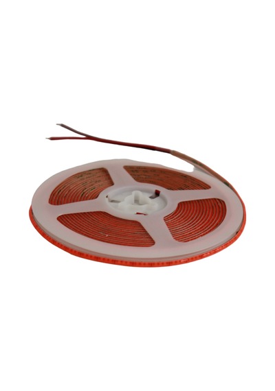12 Volt 3mm 400 Ledli İnce Esnek Cob Şerit Led Pembe Ip20 5 Metre