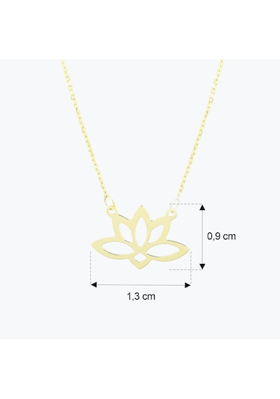 Altınbaş Altın Lotus Kolye N11.18663 Altınbaş Altın Lotus Kolye N11.18663