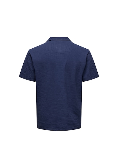 Only & Sons Erkek Polo Yaka T Shirt 22028694 Lacivert Lacivert