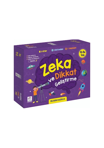 9-14 Yaş Zeka Ve Dikkat Geliştirme Seti