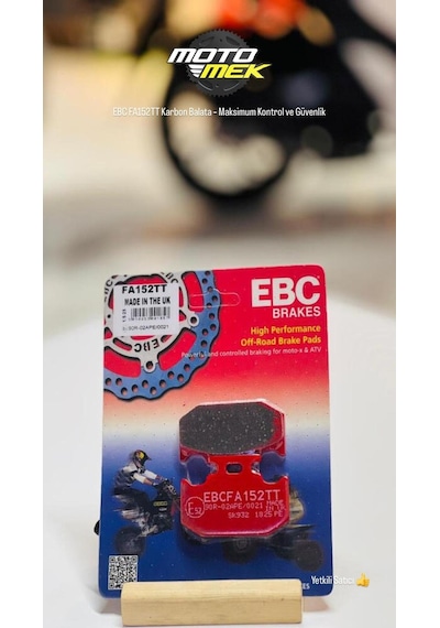 Suzukı Dr 650 Se Arka 96-21 Ebc Fa152tt Karbon Balata Maksimum Kontrol Ve Güvenlik