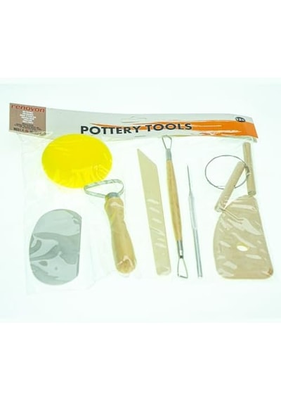 Ahşap Saplı Seramik Ve Doğal Kil Hamuru Oyma Şekil Verme Alet Seti Yeni Başlayanlar İçin Ceramic Şekillendirme El Aleti Seti Beyaz Kil/white Clay Pottery Tool Kit Ahşap Saplı Seramik Ve Doğal Kil Hamuru Oyma Şekil Verme Alet Seti Yeni Başlayanlar İçin Ceramic Şekillendirme El Aleti Seti Beyaz Kil/white Clay Pottery Tool Kit