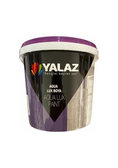 Yalaz Su Bazlı Parlak Beyaz Iç Dış Boya 0,75 Litre (489251046)