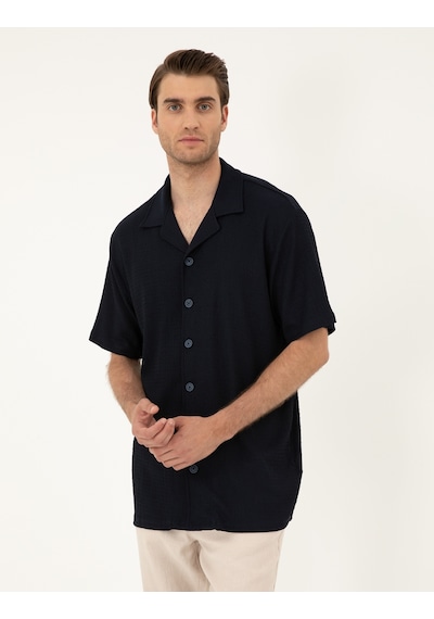 Pierre Cardin Erkek Lacivert Gömlek Örme 50286124-vr033 Lacivert