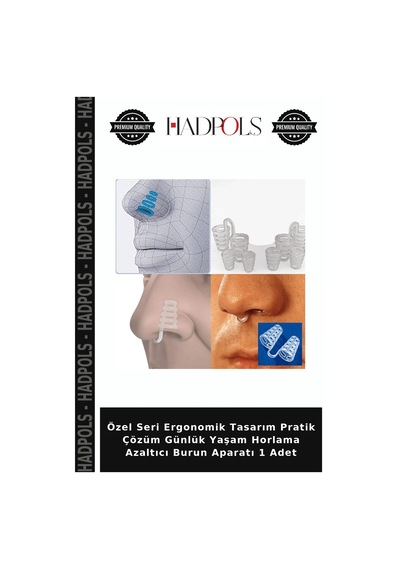 Özel Seri Ergonomik Tasarım Pratik Çözüm Günlük Yaşam Horlama Azaltıcı Burun Aparatı 1 Adet