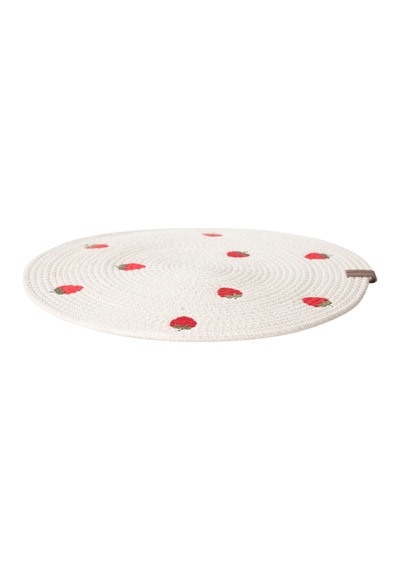 Mudo Home Fruıty Garden Yuvarlak Amerikan Servisi 35 Cm Çi Çok Renkli