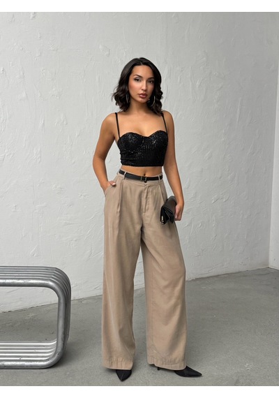 Verymoda Pulpayet Abiye Büstüyer - F2063 Siyah