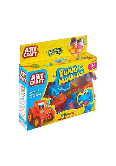 Diğer - Art Eğlenceli Kalıplar 19 Parça Fentoys 3299