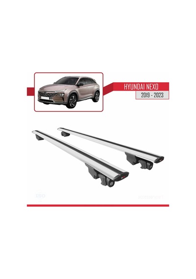 Hyundai Nexo 2019-2023 Arası İle Uyumlu Hook Model Ara Atkı Tavan