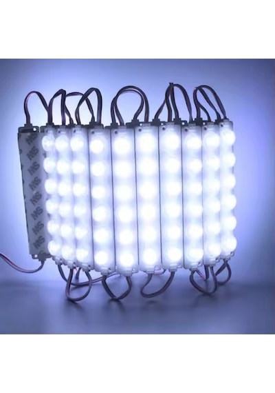 6 Lensli 12 Volt 6 Watt Beyaz Modül 10 Adet