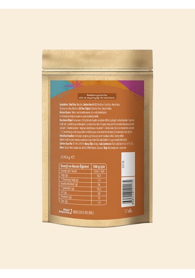 Ravla Badem Unlu Pankek Toz Karışımı 230 G