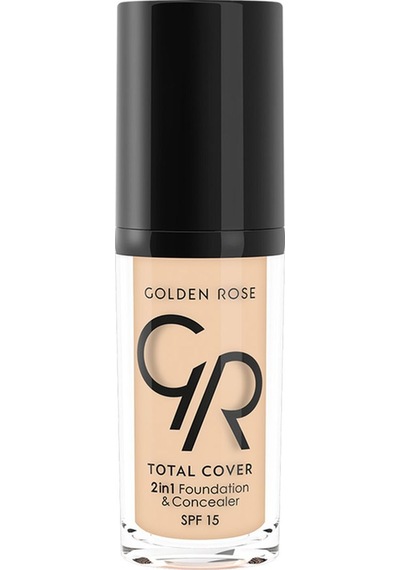 Golden Rose 2'si 1 Arada Fondöten & Kapatıcı 01