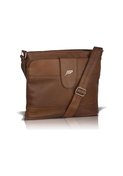 Bavyera Crossbody Hakiki Deri Çapraz Postacı Çanta 29x25 cm