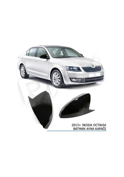 Skoda Octavia 2013-2020 Yarasa / Batman Ayna Kapağı