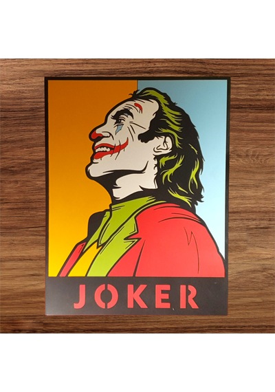 Thisrock 24,5x36cm Ahşap Joker Tablo 25 x 35