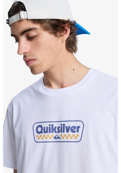 Quiksilver Ev Starting Erkek Tişört BEYAZ