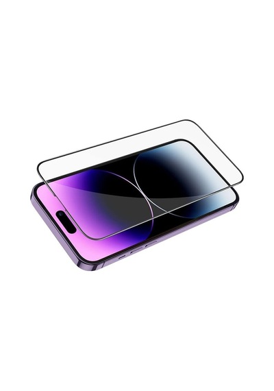 İphone 15 Pro İçin Ekranı Tam Kaplayan Nano Esnek Cam Uzun Ömürlü Parlak Ekran Koruyucu Nano Esnek Temperli Cam