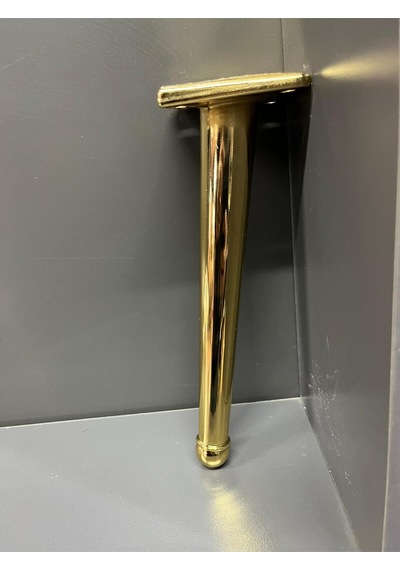 Bone X Metal Ayak 15cm Altın Koltuk Puf Dolap Tv Ünite Modern Mobilya Ayağı Komidin Gold Konsol