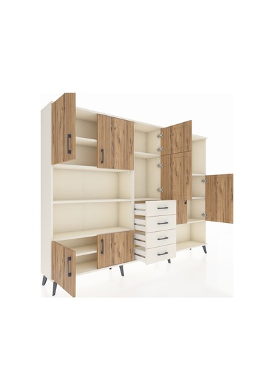 Arges Dolap 10 Raflı 4 Çekmeceli 8 Kapaklı 220x30x163 Aytaşı-çam/aytaşı Atlas Çam/aytası - Aytası Arges Dolap 10 Raflı 4 Çekmeceli 8 Kapaklı 220x30x163 Aytaşı-çam/aytaşı Atlas Çam/aytası - Aytası
