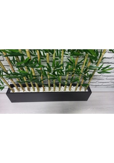 100 Cm Saksids 200 Cm 20 Adet Bambu Speratör Yeşil