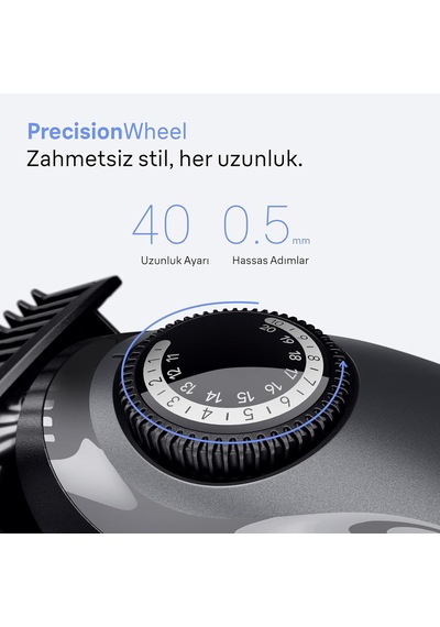 Braun Sakal Düzeltici Series 3, +5 Aksesuar, 40 Uzunluk, Keskin B