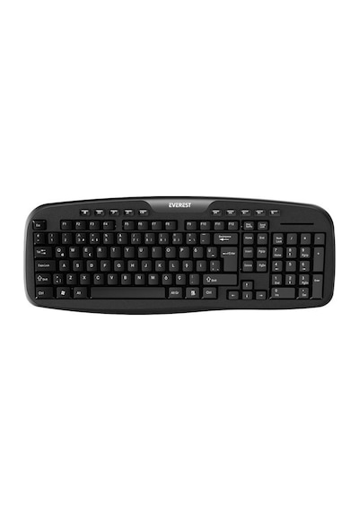 Everest Kb-955 Siyah Usb Multimedia Kablolu Q Standart Klavye Diğer