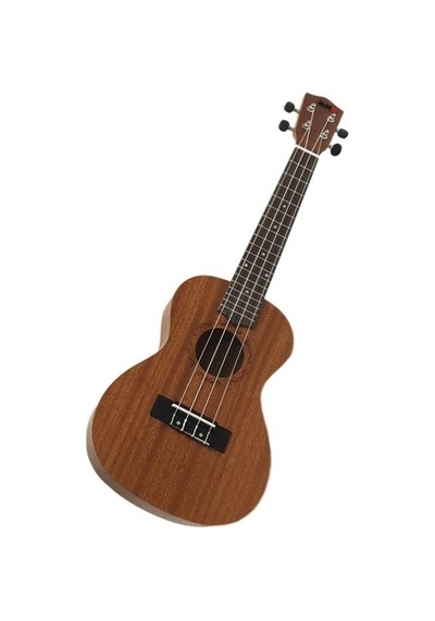 Maun Ağacı Üst Concert Boy Ukulele-Kılıf ve Pena