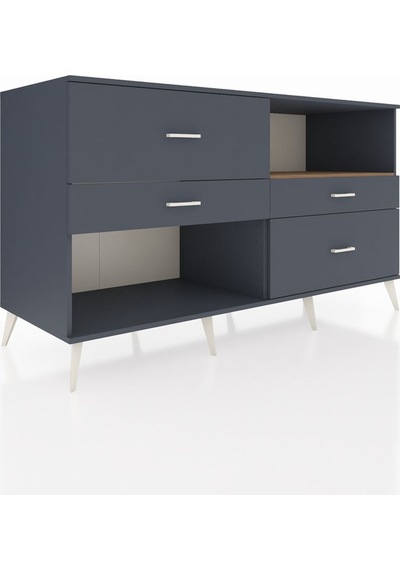 Kronos Konsol Tek Raflı 4 Çekmeceli 176x59x99 Antrasit-çam/antra Antrasit-çam/antrasit Kronos Konsol Tek Raflı 4 Çekmeceli 176x59x99 Antrasit-çam/antra Antrasit-çam/antrasit