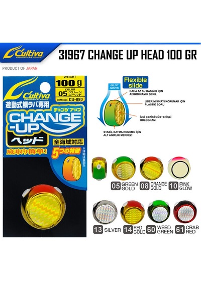 Cultiva 31967 Change Up Head 100gr