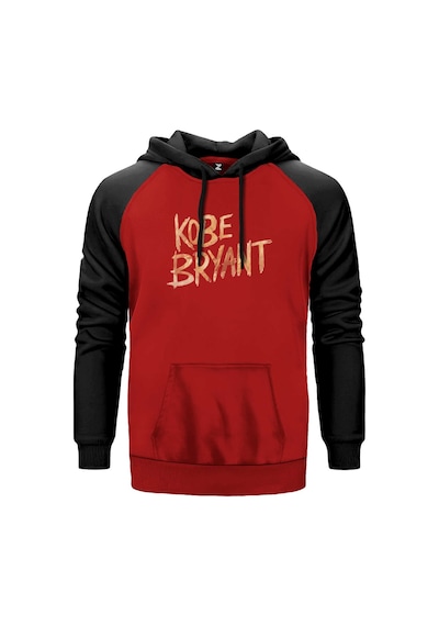 Kobe Brynt Kırmızı Renk Reglan Kol Sweatshirt Kırmızı