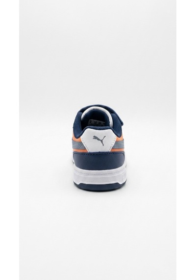 Puma 406892 01 Caven Iıı Block Ac+ınf Beyaz-lacivert-turuncu Çocu