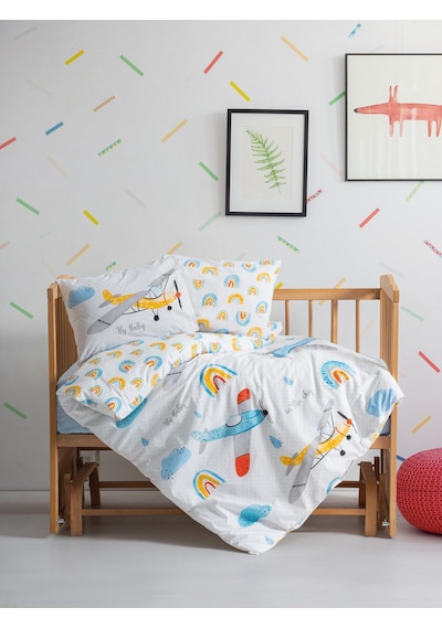 Cotton Box Bebek Nevresim Takımı Sky Mavi