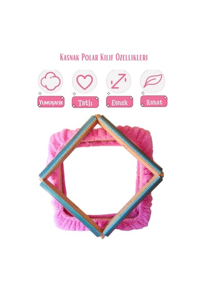Punch Nakış Başlangıç Kiti / 35x35 Cm Kombinasyon Özellikli İğneli/telli Kasnaklı Kılıf Hediyeli