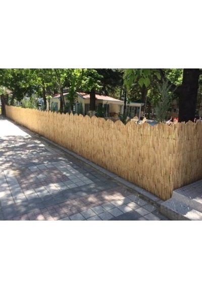 50 Cm X 5 Metre Hasır Kamış Balkon Çiti Dekarasyon