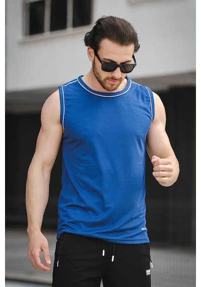 Mozi Mikro Polyester Slim Fit Performans Antrenman Sporcu Erkek Atlet 001