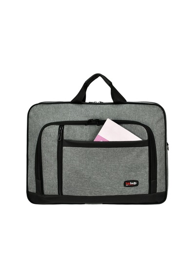Galb Leather Cok Fonksiyonlu Ve Tam Korumali 17 Inc Laptop Evrak Cantasi Siyah