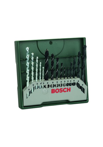 Ayrex Home And Garden X/line Mini 15 Parça Matkap Ucu Seti, Yeşil