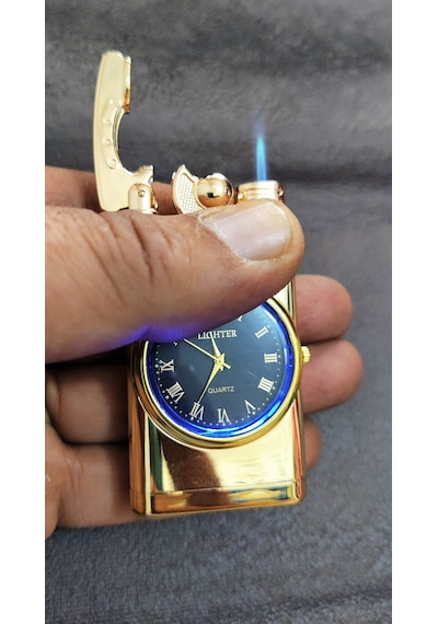 Hunter Saatli Gold Çakmak