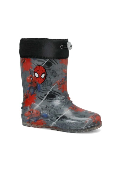 Kinetix Spiderman Jord Spd.p Siyah Erkek Çocuk Yağmur Çizmesi