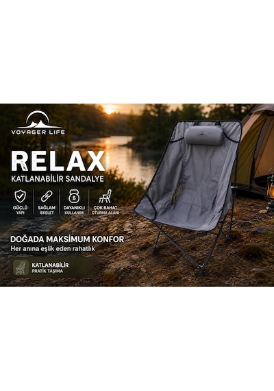 Apnea Voyager Life Relax Sandalye Karışık/Çok Renkli