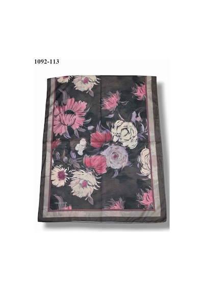 Velscarfs Soft Pamuk Şal Kahverengi 1092-113 Çok Renkli