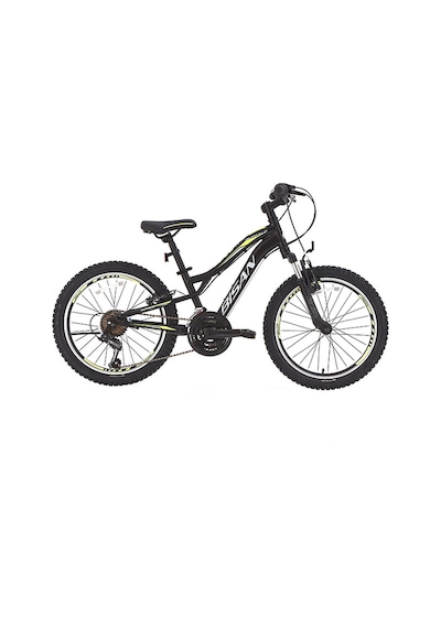 Bisan Buffalo Çocuk Bisikleti 30 Cm V 24 Jant 18 Vites Mat Siyah Sarı Siyah - Sarı