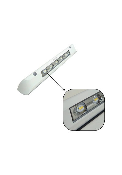 Shuıvan Dış Led Aydınlatma Açılı Lamba 12v/24v Beyaz Kasa - Beyaz Işık-1693