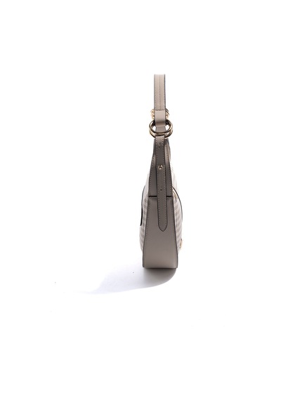 Silver Polo Sp1270 Kadın Omuz Çantası Ekose Line Kare Kum Beji-kum Beji