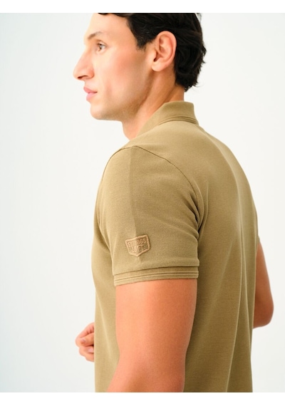 LOFT Regular Fit Erkek Polo K.kol Lf2035463 Q1.v1 Camel