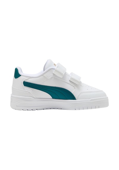 403740-05 Puma Shuffle Downtown Lo V Ps Çocuk Spor Ayakkabı Beyaz 403740-05
